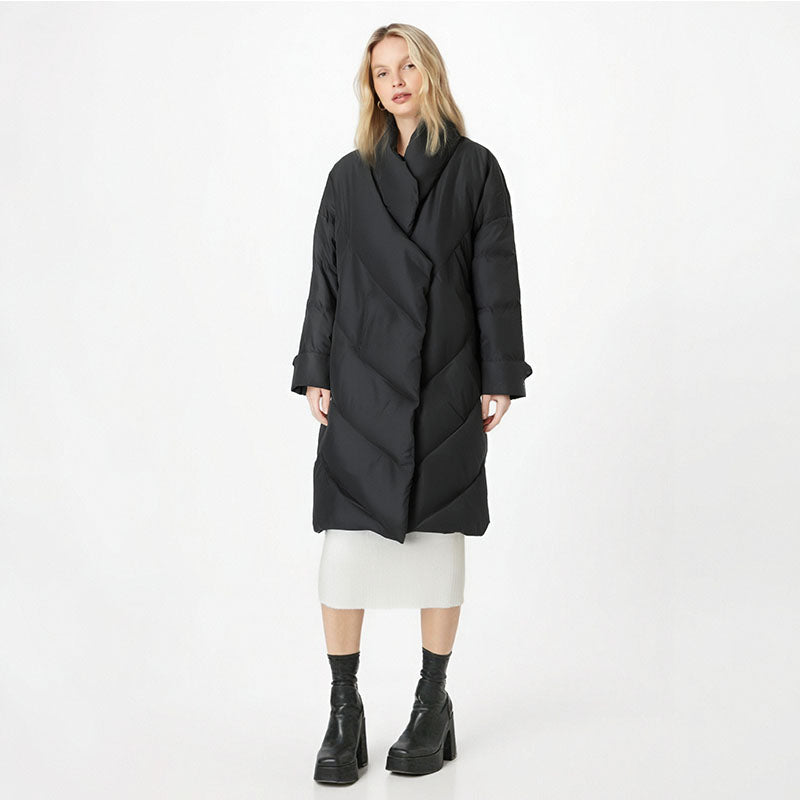 Black Down Coat For Women, SoHo, BYMANYC New York. BYMANYC ® New York