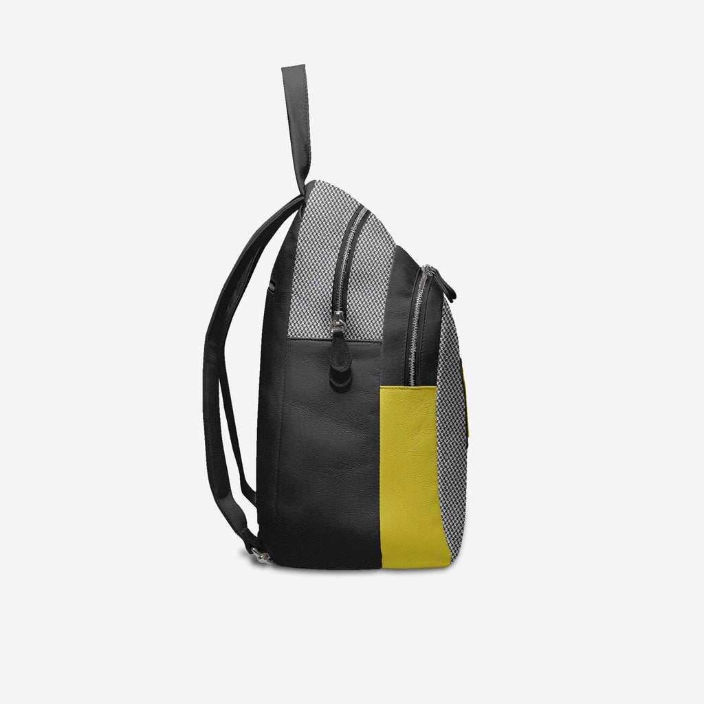 Black & Yellow Vegan Backpack BYMANYC ® New York – Italy Made BYMANYC ® New York