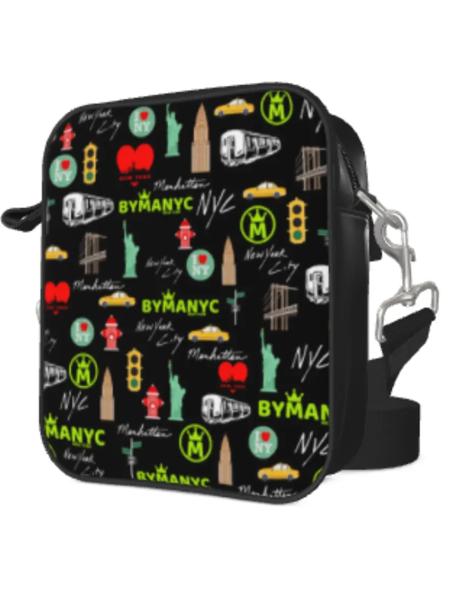 Crossbody Bag MIDNIGHT MIRAGE – BYMANYC ® New York Vegan Urban Chic BYMANYC ® New York