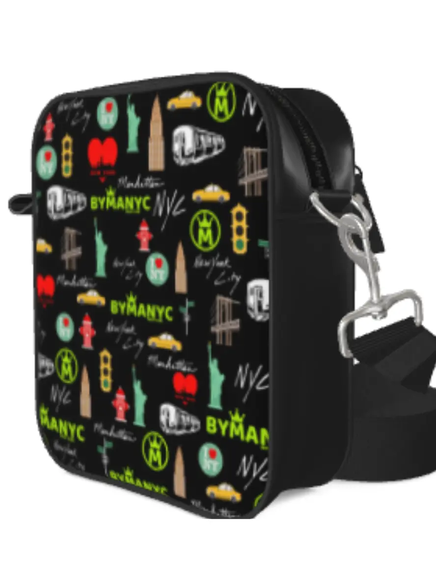 Crossbody Bag MIDNIGHT MIRAGE – BYMANYC ® New York Vegan Urban Chic BYMANYC ® New York