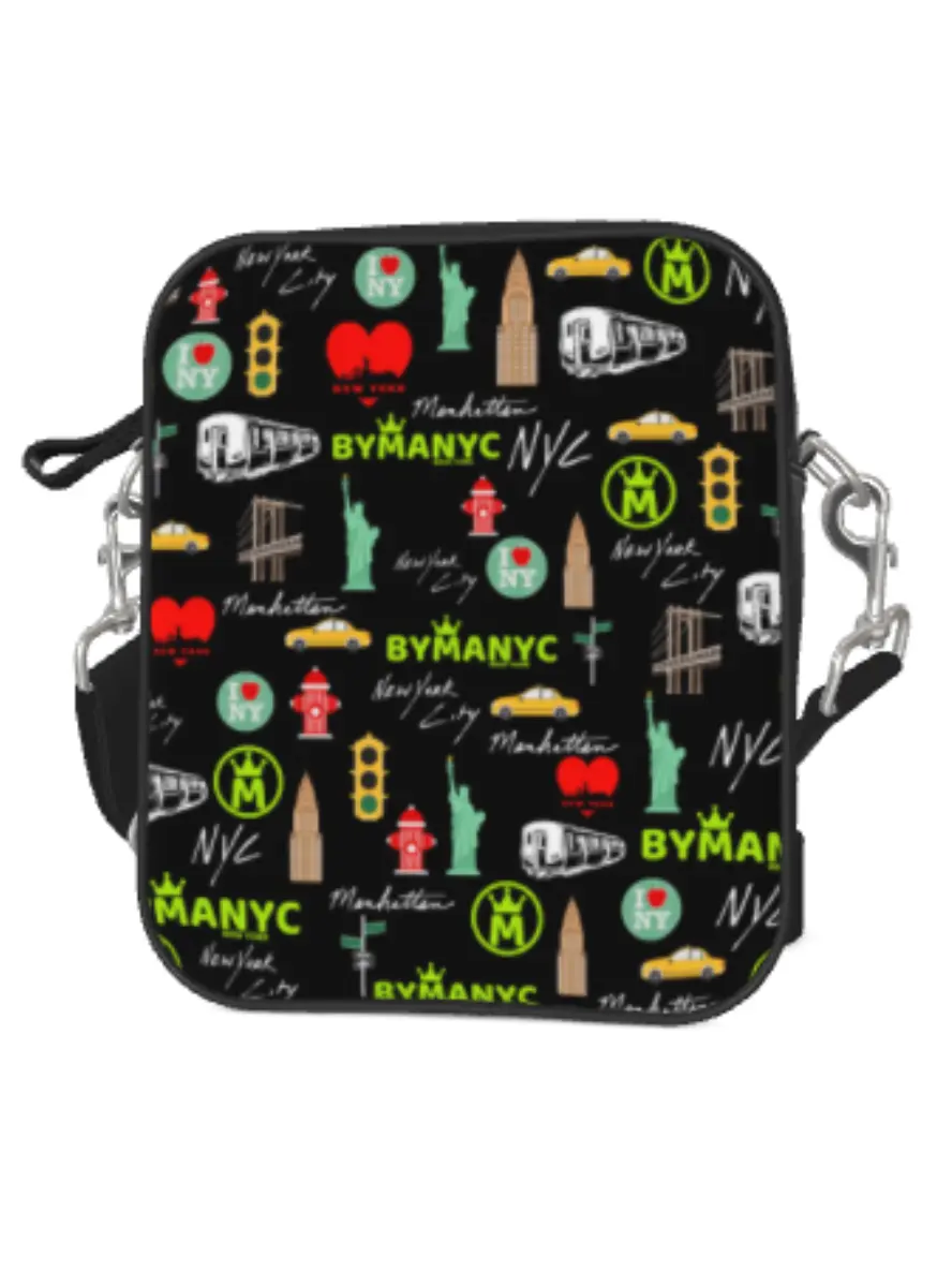 Crossbody Bag MIDNIGHT MIRAGE – BYMANYC ® New York Vegan Urban Chic BYMANYC ® New York