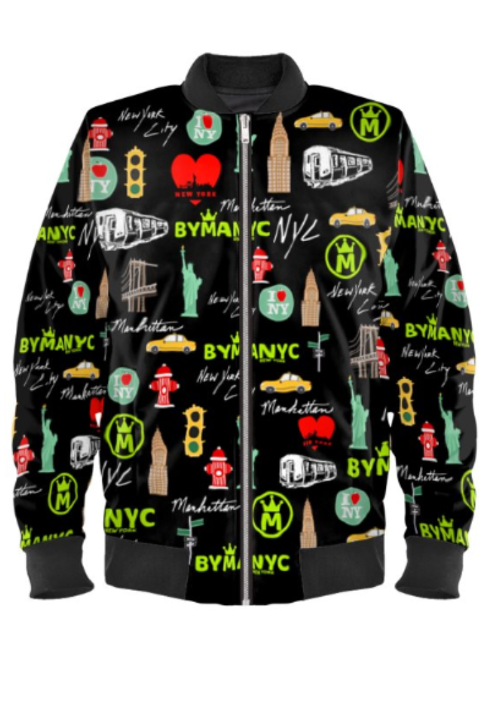Limited Edition Jacket Manhattan Mosaic Nocturne – BYMANYC ® New York BYMANYC ® New York
