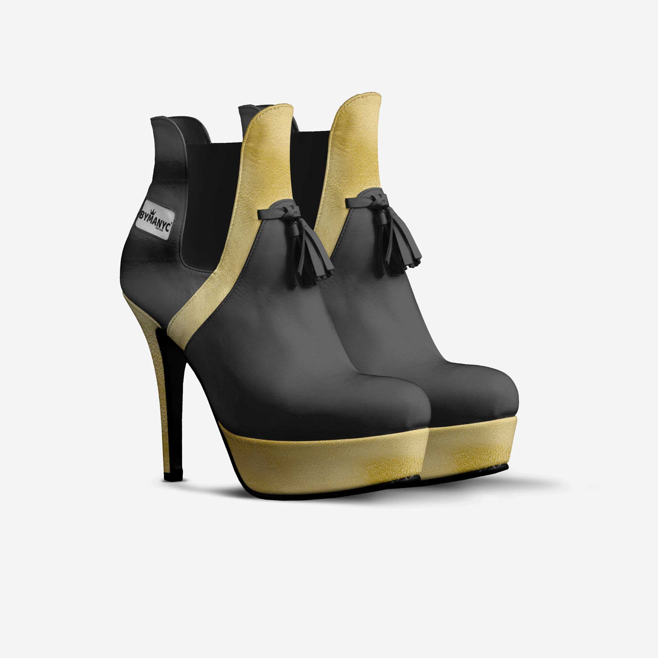 Limited Edition Vegan Over-the-Knee Boots BYMANYC® New York Skyline Black BYMANYC ® New York