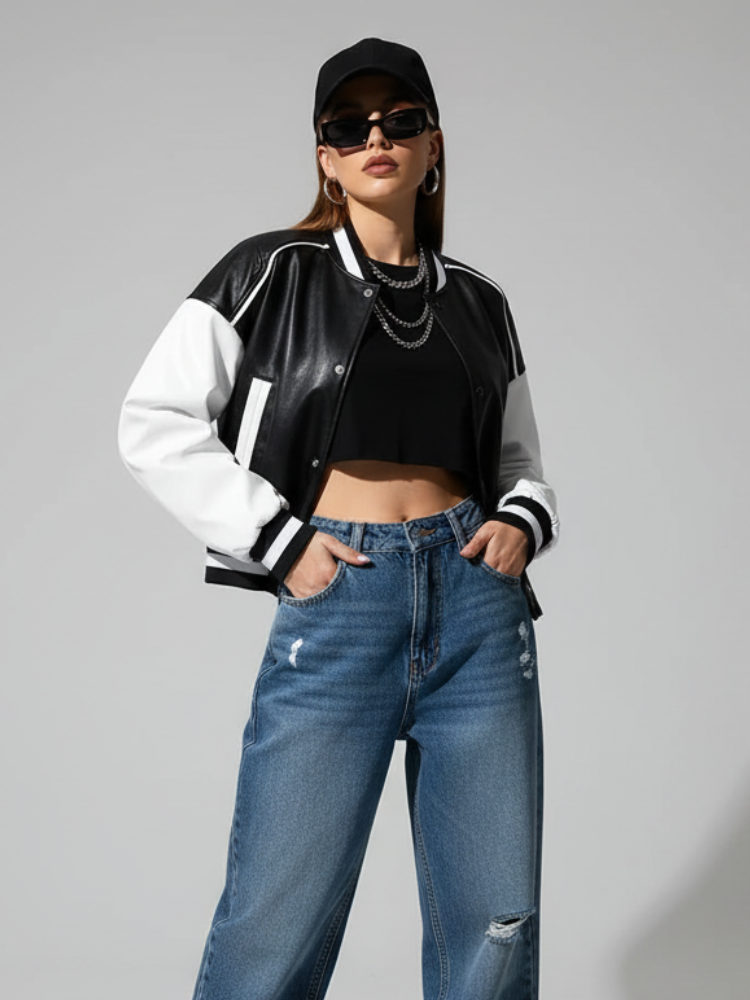 PU Leather Jacket, Lower East Side | Women - BYMANYC ® New York BYMANYC ® New York