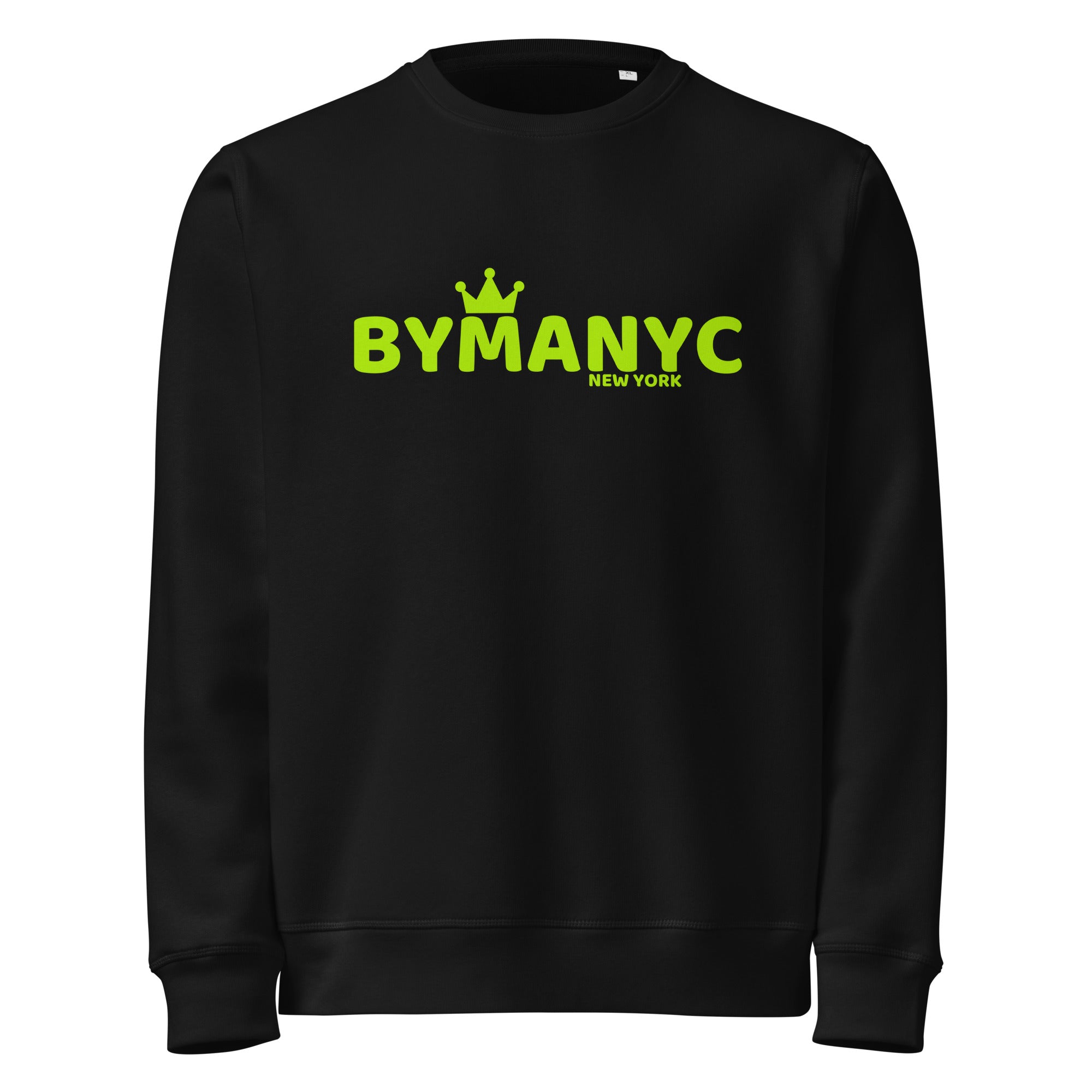 Unisex Organic Sweatshirt LOVE NYC – BYMANYC ® New York | Vegan Streetwear BYMANYC ® New York