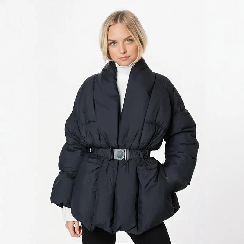 V-neck Puffer Jacket, Chinatown | Women - BYMANYC ® New York BYMANYC ® New York