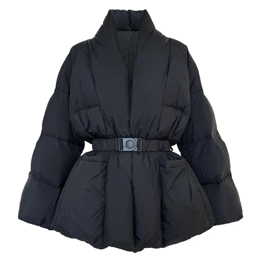 V-neck Puffer Jacket, Chinatown | Women - BYMANYC ® New York BYMANYC ® New York