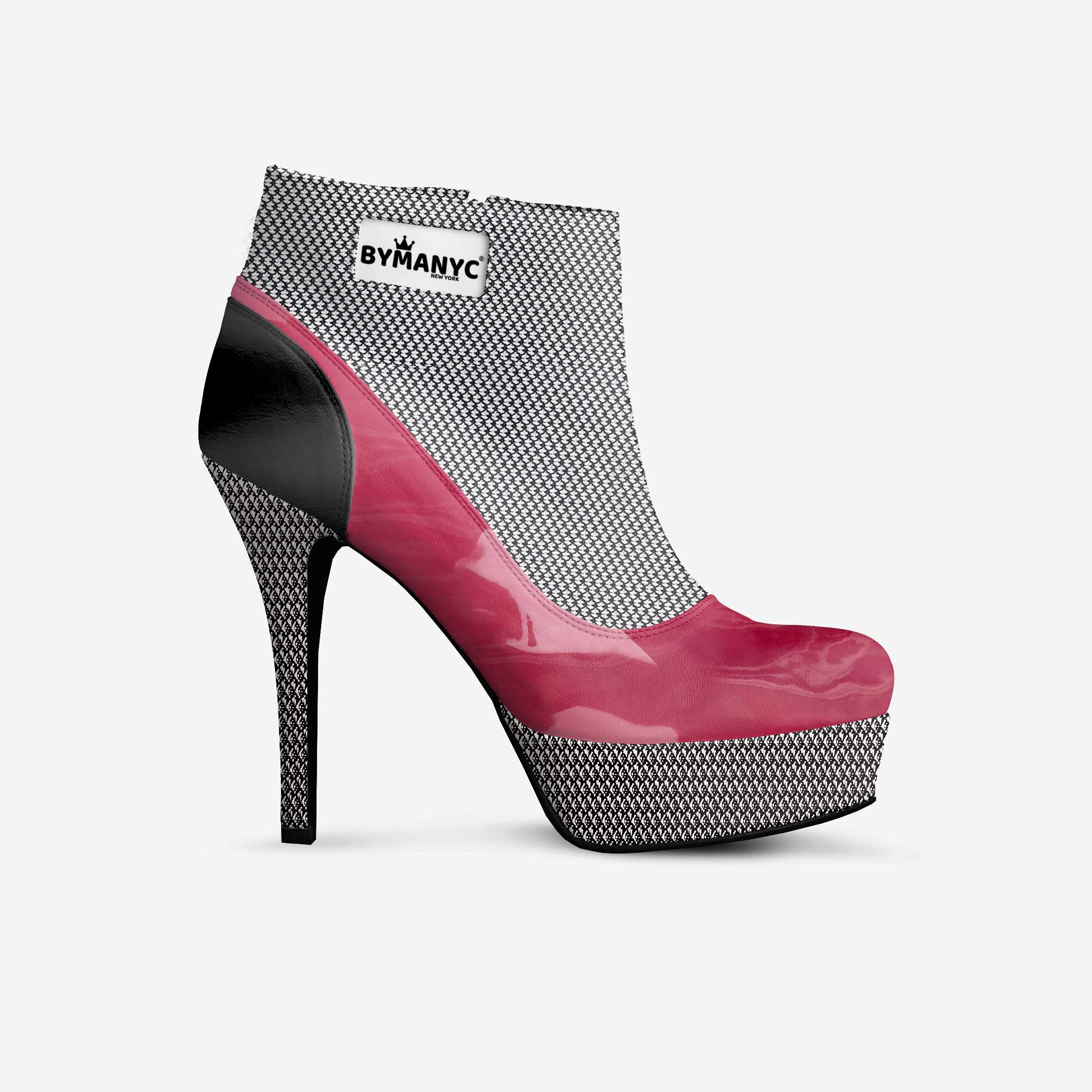 Vegan High Heel Ankle Boots BYMANYC® New York Luxe Black BYMANYC ® New York