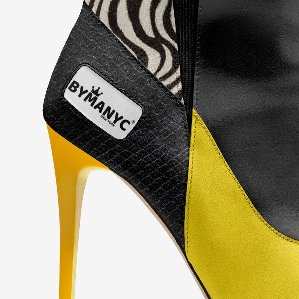 Vegan High Heel Women BYMANYC ® New York Tribeca Yellow Surge BYMANYC ® New York