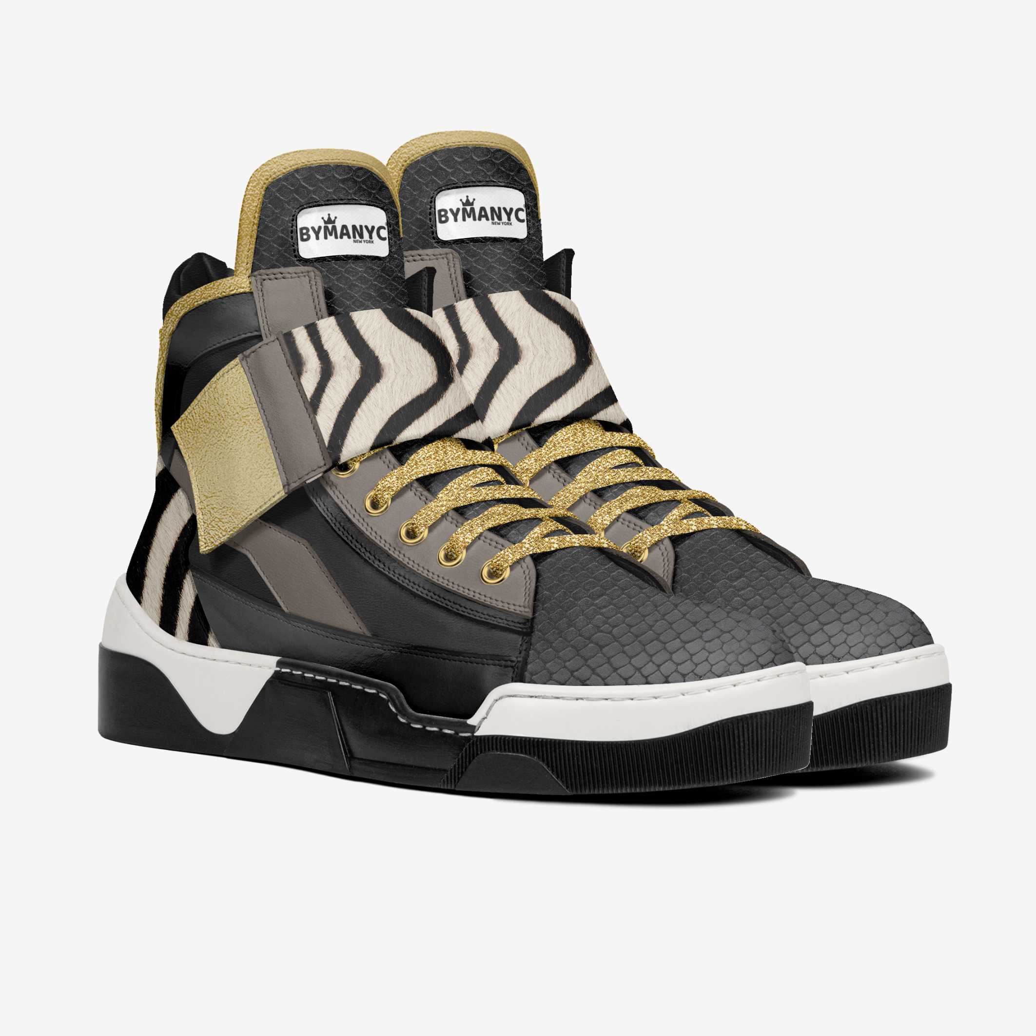 Vegan High-Top BYMANYC ® New York Chelsea Art Pulse BYMANYC ® New York