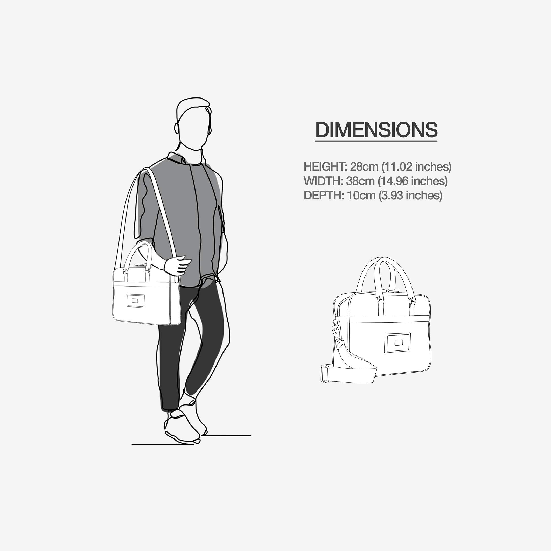 Vegan Urban Professional Work Bag 16” | BYMANYC ® New York Executive Luxe BYMANYC ® New York