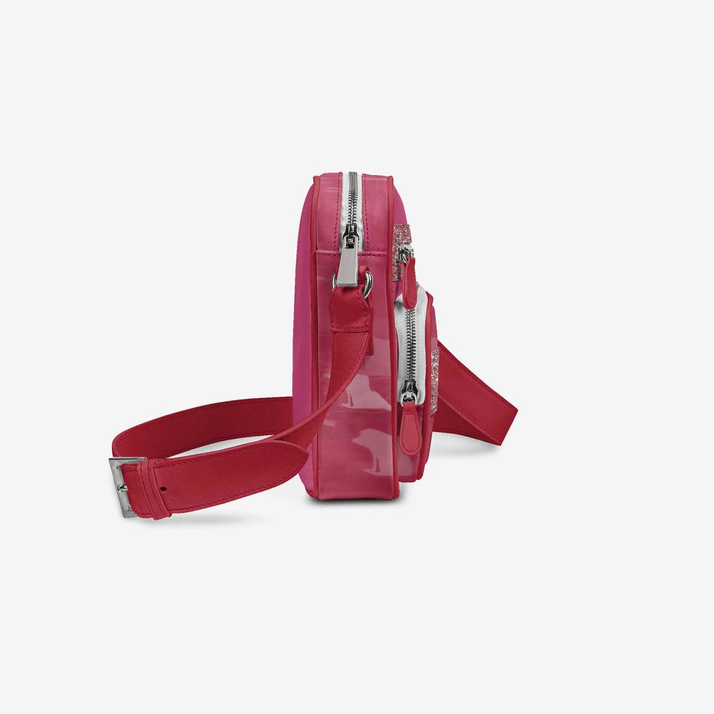 Vegan Pink Cross-Body Designer Shoulderbag | BYMANYC ® New York Luxury BYMANYC ® New York